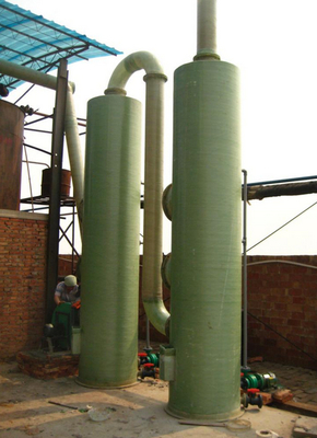 玻璃钢净化塔 废气与酸雾净化领域的高效卫士